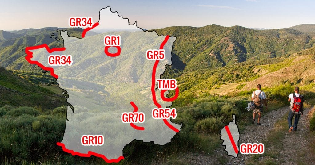 Les meilleures randonnées itinérantes de France