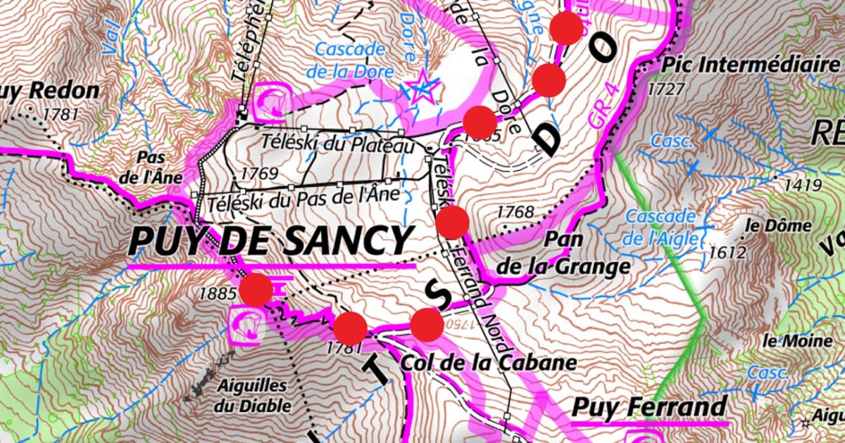 Montée du Puy de Sancy depuis le Mont Dore